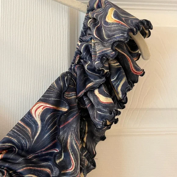 Sea NY Women’s Amara cutout One Piece, Multi color, sample size S/4 - Picture 5 of 14